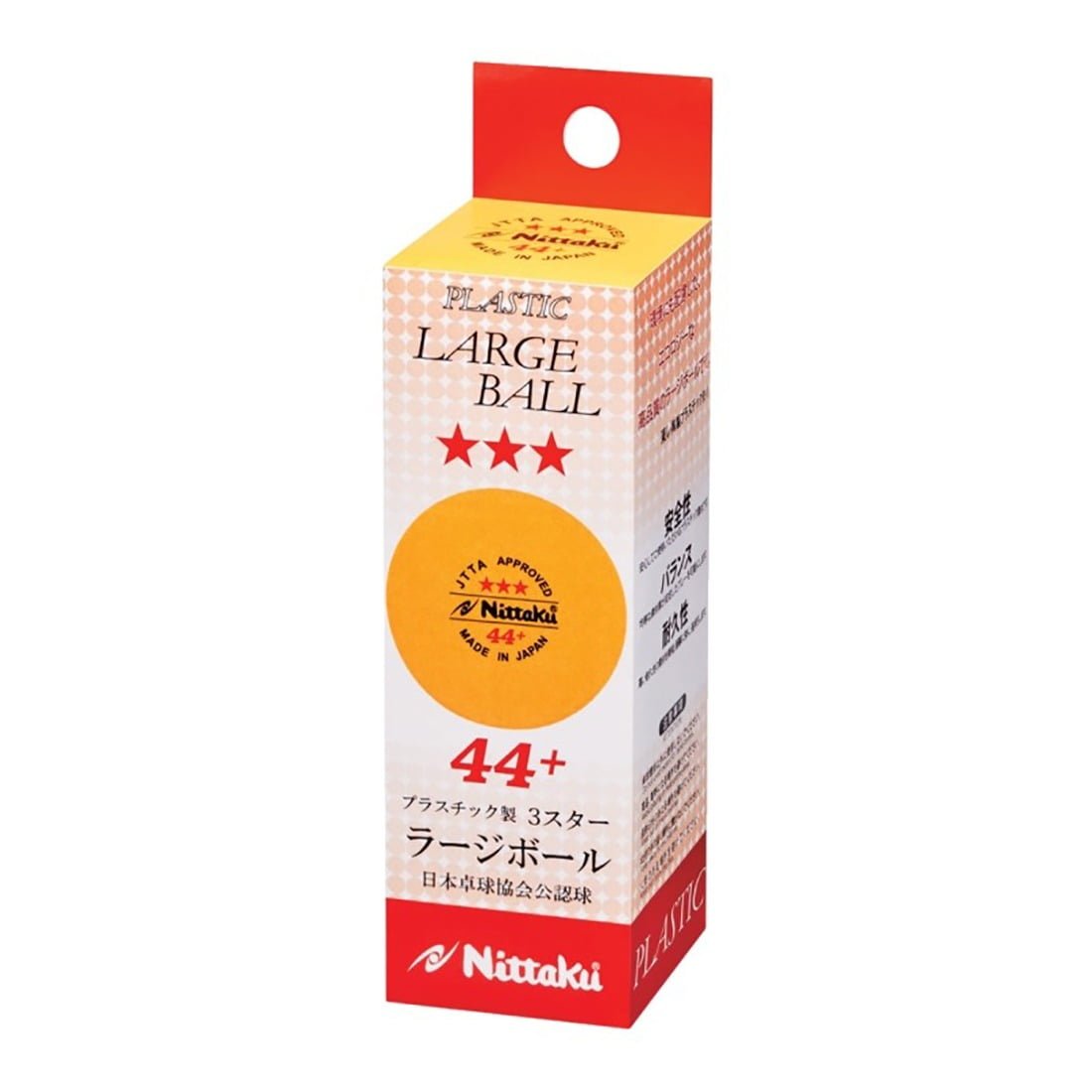 Nittaku Large Ball 44+ 3 bolas