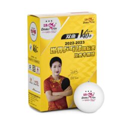 Double Fish V40+ 3 Estrelas Especial ITTF 6 Bolas