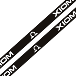 Fita Protetora Xiom 12mm x 50cm Preto e Branco